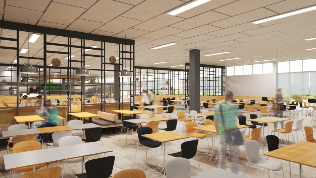 espacio gastronómico industrial